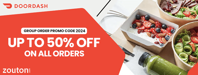 DoorDash Group Order Promo Code | July 2024 | Up To 50% On All Orders