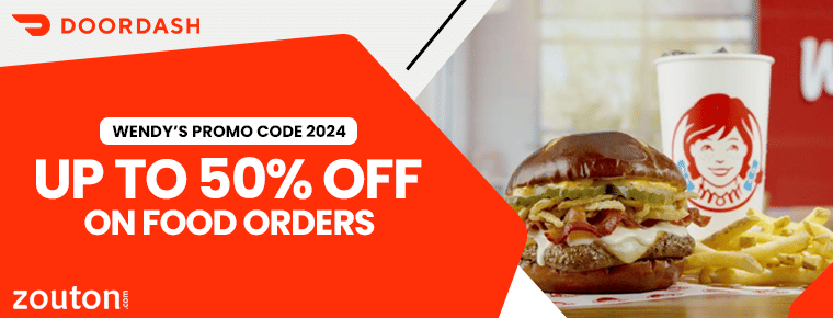 Wendy’s DoorDash Promo Code | October 2024 | Up to 50% Off On Food Orders