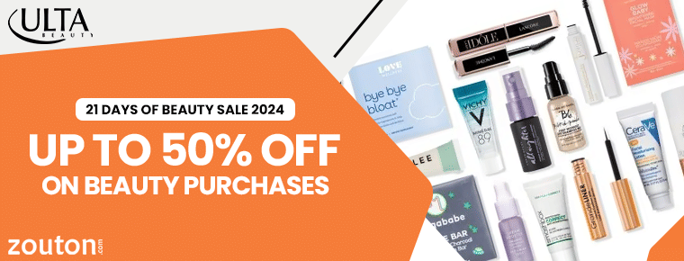 Ulta 21 Days Of Beauty Sale 2024 | Up To 50% Off On Beauty Purchases
