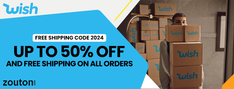 Wish Free Shipping Code | January 2024 | Get Discounts Up To 50% Off And Free Shipping On All Orders