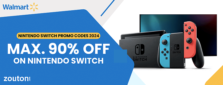 Walmart Nintendo Switch Promo Codes | July 2024 | Maximum 80% Off on Nintendo Switch