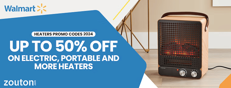 Walmart Heaters Promo Codes | January 2024 | Up To 50% Off on Electric, Portable and More Heaters