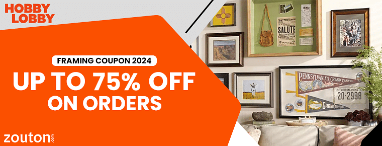 Hobby Lobby Framing Coupon | September 2024 | Save Up To 75% On Orders