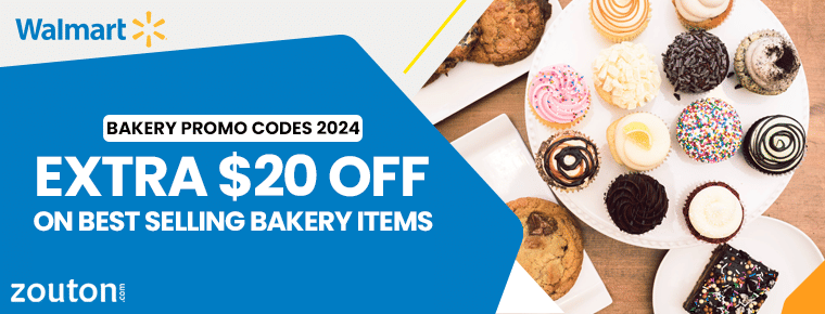 Walmart Bakery Promo Codes 2024 | July Edition: Avail Extra $20 Discount On Best Selling Bakery Items