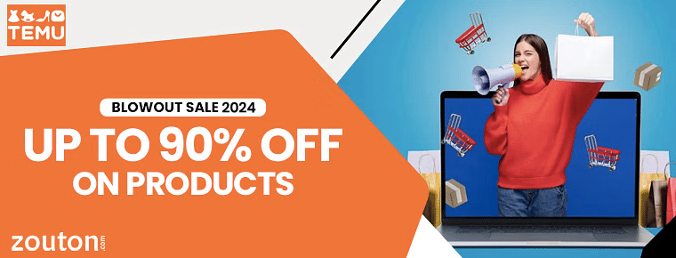 TEMU Blowout Sale | February 2024 | Up To 90% Off on Products