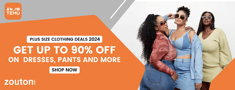 TEMU Plus Size Clothing Deals | February 2024 | Up To 90% Off on Dresses, Pants and More