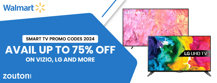 Walmart Smart TV Promo Codes | July 2024 | Up to 80% off on Vizio, LG and More