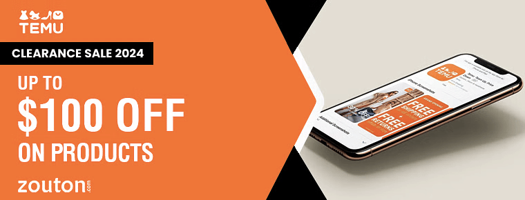 TEMU Clearance Sale | October 2024 | Save Up To $100 on Products
