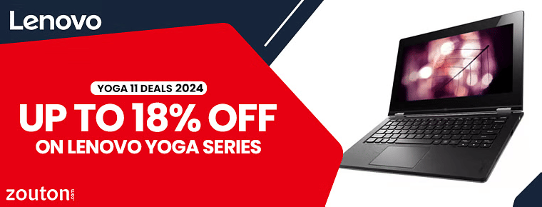 Lenovo Yoga 11 Deals 2024 | Get Upto 18% Off On Lenovo Yoga Series