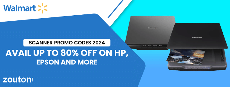Walmart Scanner Promo Codes | July 2024 | Up to 80% off on HP, Epson and More