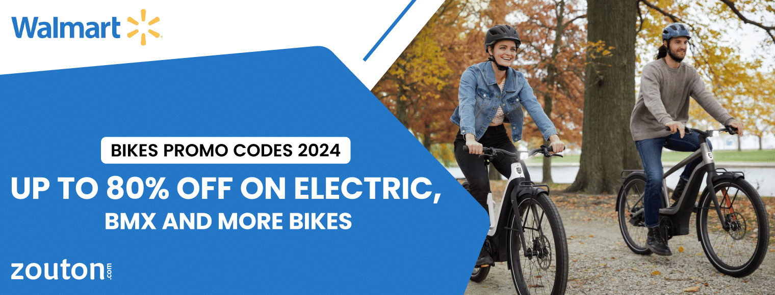 Walmart Bikes Promo Codes | July 2024 | Up to 80% Off on Electric, BMX and More Bikes