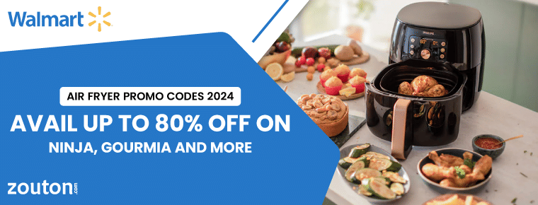 Walmart Air Fryer Promo Codes | July 2024 | Up To 80% Off on Ninja, Gourmia and More
