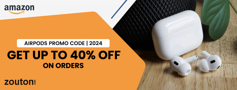 Amazon Airpods Promo Code | September 2024 | Up To 40% Off On Orders