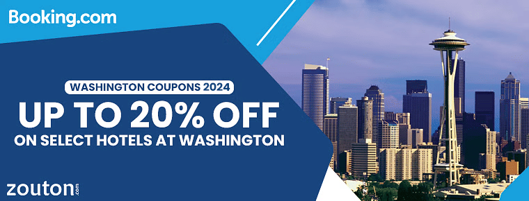 Booking.com Washington Coupons | Up To 20% off on Select Hotels at Washington