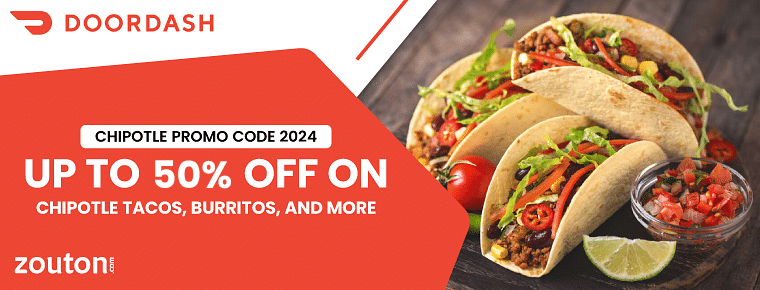 Doordash Chipotle Promo Code | September 2024 | Up to 50% Off on Chipotle Tacos, Burritos, and More