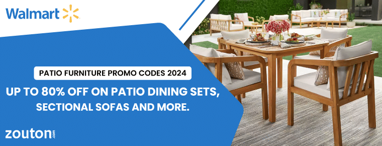 Walmart Patio Furniture Promo Codes | July 2024 | Up to 80% Off on Patio Dining Sets, Sectional Sofas and More