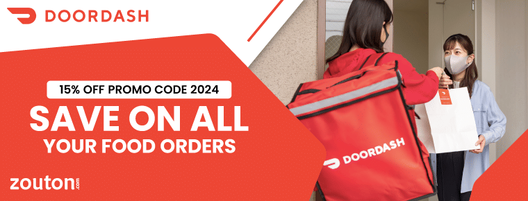 DoorDash 15% Off Promo Code | August 2024 | Save On All Your Food Orders
