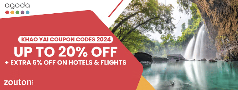 Agoda Khao Yai Coupon Codes | January Edition | Get Up To 20% Off + Extra 5% Off On Hotels & Flights