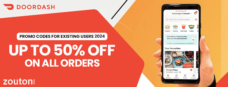 DoorDash Promo Codes For Existing Users | November 2024 | Up To 50% Off On All Orders