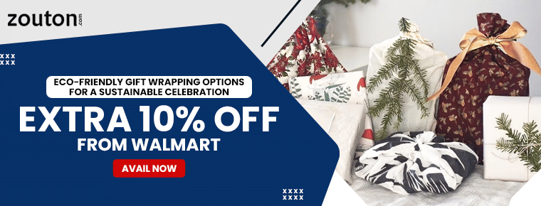 Eco-Friendly Gift Wrapping Options for a Sustainable Celebration | Extra $20 OFF From Walmart