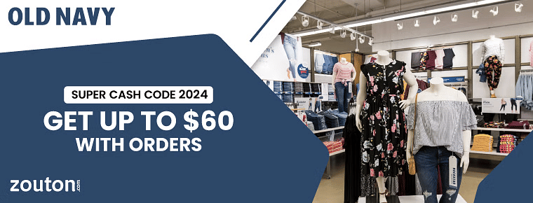 Old Navy Super Cash Code | October 2024 | Get Up to $60 With Orders