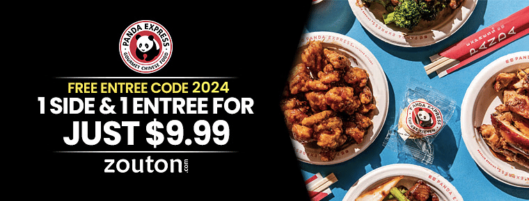Panda Express Free Entree Code | September 2024: 1 Side & 1 Entree For Just $9.99