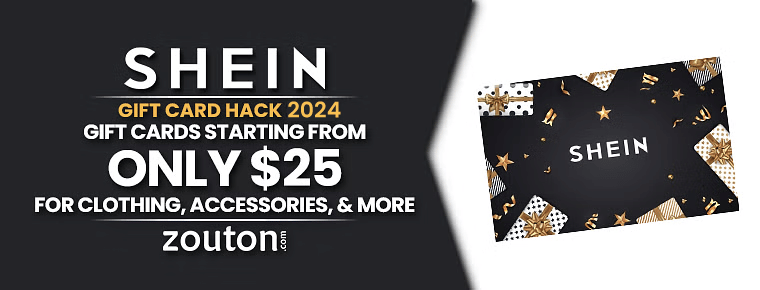 Shein Gift Card Hack (September 2024): Gift Cards Starting From Only $25 For Clothing, Accessories, & More