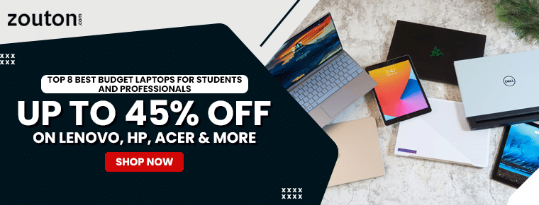 Top 8 Best Budget Laptops for Students and Professionals | Up To 45% OFF On Lenovo, HP, Acer & More