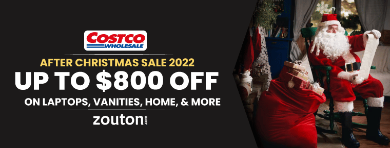Costco After Christmas Sale | Up To $700 Off On Laptops, Vanities, Home, & More