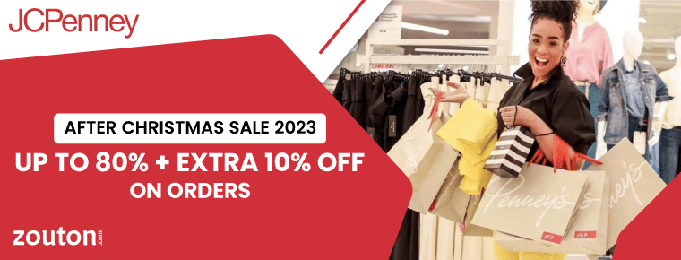 JCPenney After Christmas Sale | Up To 80% + Extra 10% Off On Orders