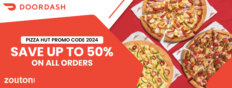 Doordash Pizza Hut Promo Code | September 2024 | Save Up To 50% on All Orders