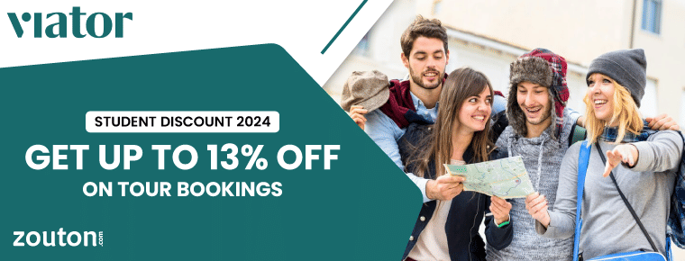 Viator Student Discount 2024 | Get Up to 13% Off on Tour Bookings