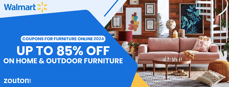 Coupons For Walmart Furniture Online | August 2024 | Discounts Up To 85% Off On Home & Outdoor Furniture